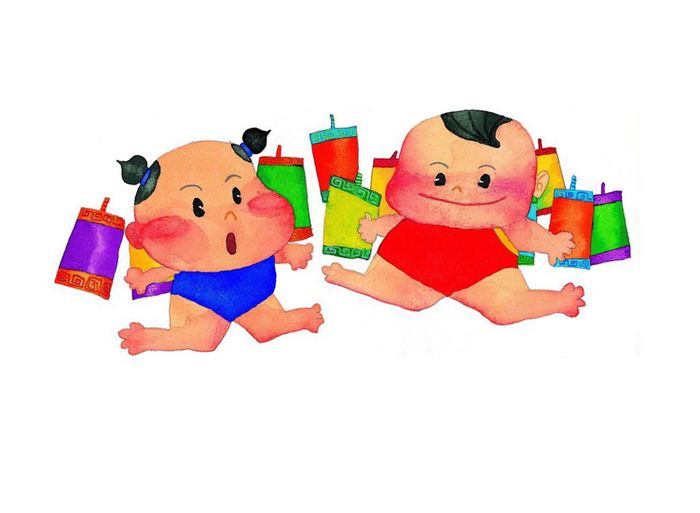 鞭炮简笔画